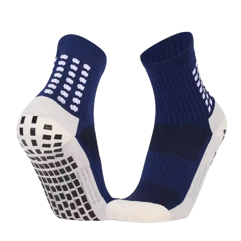 NAVY ULTIMATE GRIP SOCKS